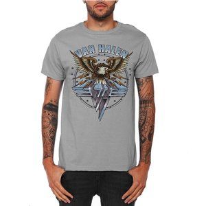 Van Halen Eagle Logo USA heavy metal hard rock Official T-Shirt S NWT